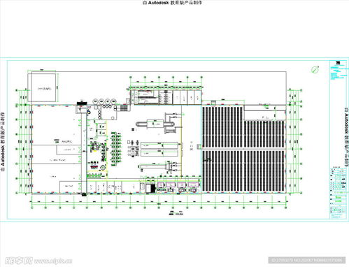 食品廠布局圖設(shè)計(jì)圖 施工圖紙